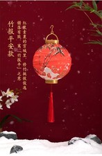 Chinese New Year Red Lantern with LED light reusable