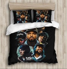 Hip Hop Rapper Music Star Tupac Quilt Duvet Cover Set Doona Cover 