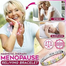 Magnetic Therapy Menopause Reliving Bracelet Hot Flashes Energy Health Bracelets