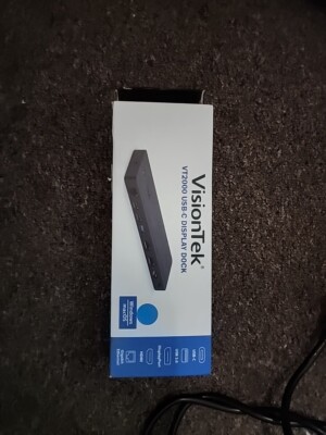 VisionTek - VT2000 USB-C Docking Station - Multi Display MST Dock - 901284
