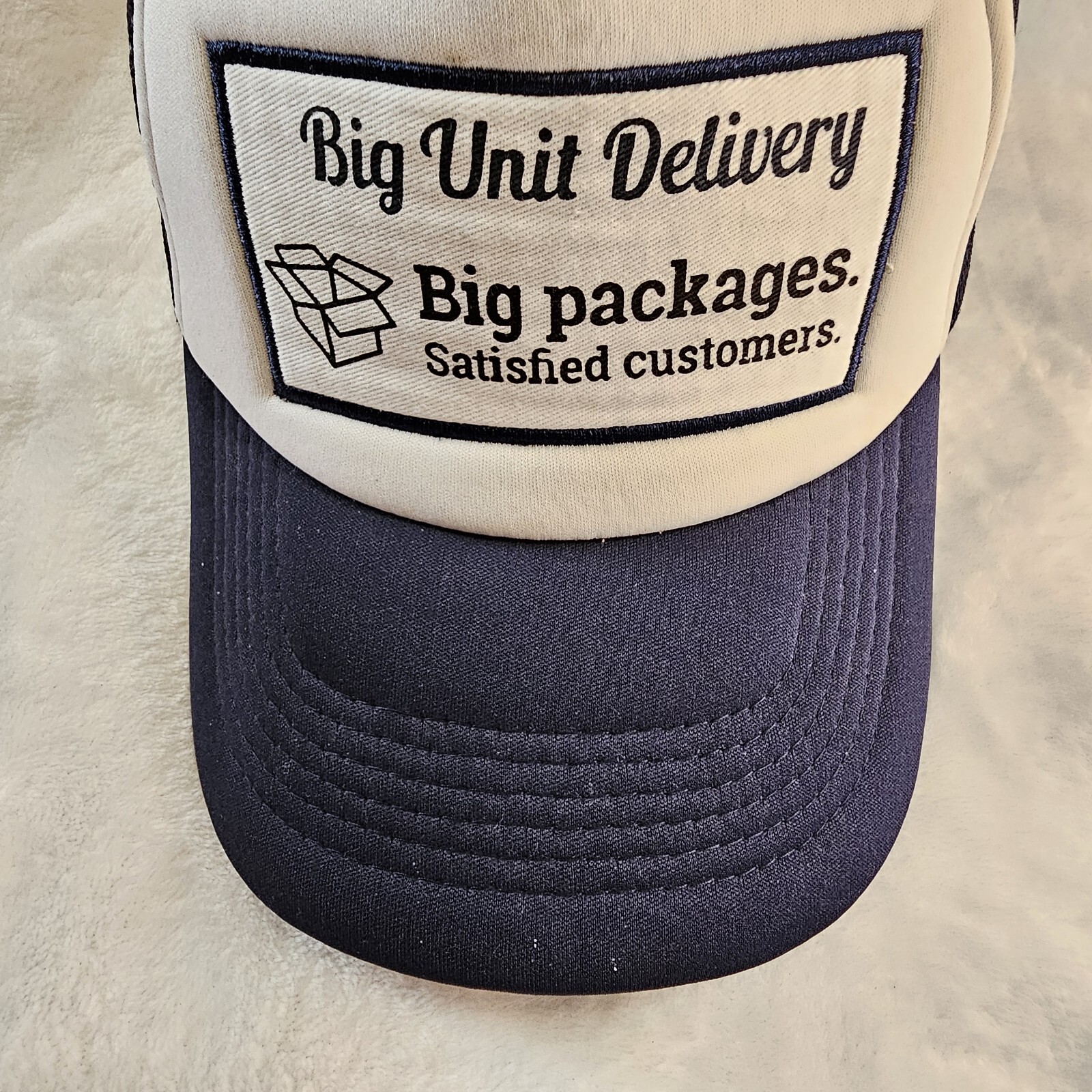 Big Patch Funny "Big Package Delivery" Snapback T… - image 2