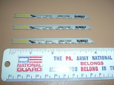 DeWalt Cobalt Steel Very Fast Cut/Rough Finish Wood Cutting 6TPI DW3700  4"    