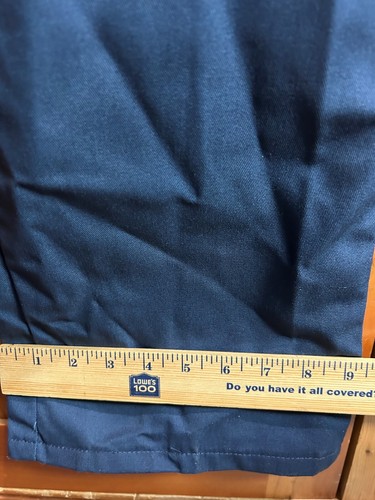 Tuta vintage Sears Roebucks blu navy 40R nuova vecchio stile stock 12509 - Foto 9 di 10