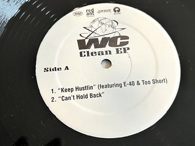 WC - Clean EP 12''  WC CLEAN Vinyl 1998 Record E-40 & Too Short West Coast RAP