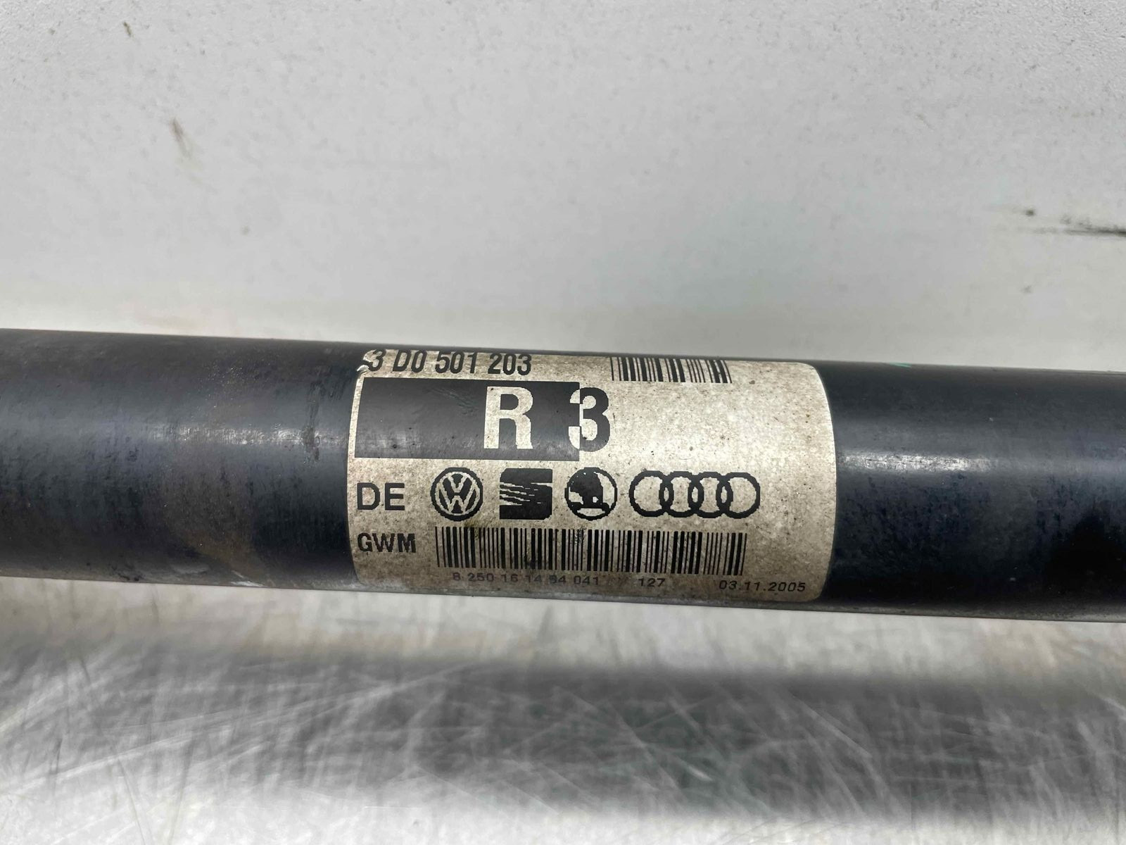 2006 Bentley Continental OEM Rear Left Driver Side CV Axle Shaft 53K 3D0501203