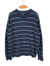 Tommy Hilfiger Men's V-Neck Sweater Size L