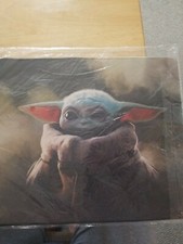 Star Wars Mandalorian Grogu Baby Yoda Anti slip MOUSE PAD 10inx 12in