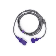 2Pcs Fit For  DOC-10 OxiMax Spo2 Sensor Adult Soft，2.2m