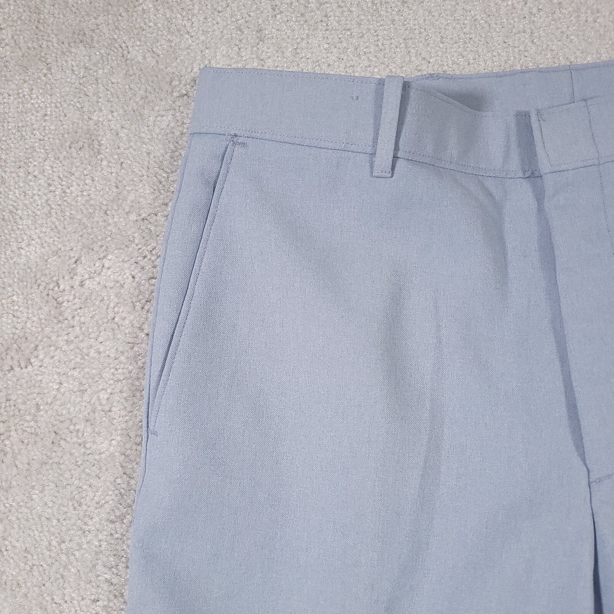 Vintage 70s Levi's Action Slacks Mens 35X32.5 Light Blue