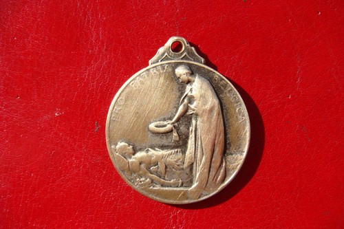 MEDALLA DE SIGNO PRO PATRIA BELGICA 1914 1918 1918 Trazegnies 1924 Dupon extremadamente rara - Imagen 3 de 12