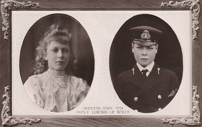 *ORIGINAL POSTCARD*KÖNIG EDWARD-EDUARD VIII.-WALES-PRINZESSIN MARY-LONDON-WALES