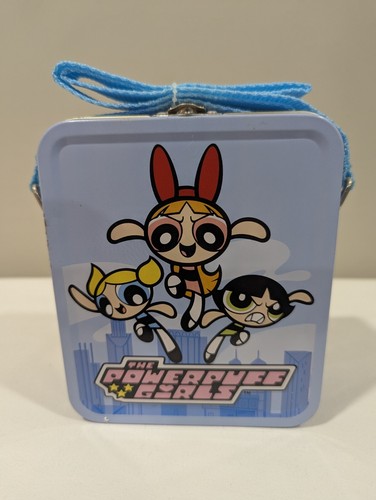 Powerpuff Girls Vintage Mini Tin with Carrying Strap - New