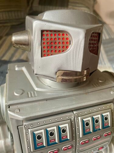 Super Space Giant Horikawa Vintage Robot Tin Toy W/Original Box - Picture 2 of 24