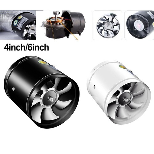 Multifunctional 4/6 Inch Duct Fan For Efficient Ventilation And Air-Freshening - Picture 6 of 33