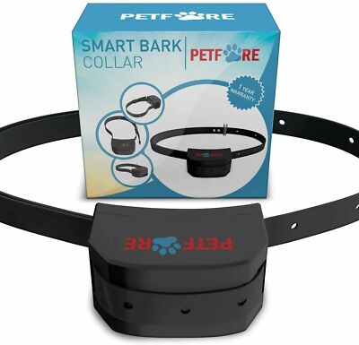 Petfore Dog Training Bark Dual Training Mode Collar System Smart Dectecting SM-L