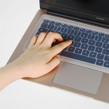 Universal Clear Silicone Desktop Laptop Keyboard Cover Protector 15" 16" 17"