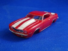 New 69 Z28 RED Camaro MoDEL MoToRING T-jet HO Scale Slot Car Body Aurora RRR