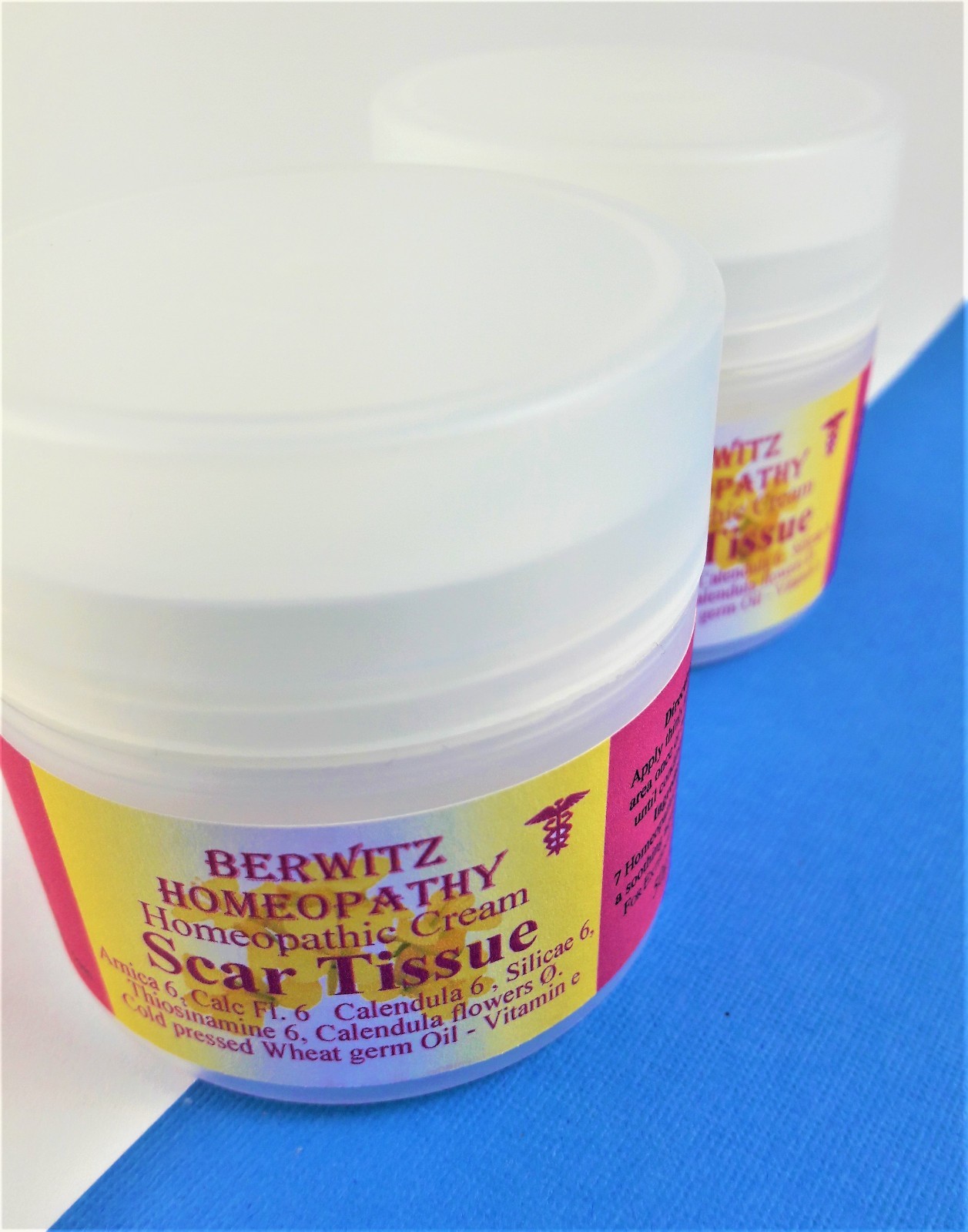 Scar Tissue Homeopathy Cream Reduce Heals Postop Scars Cuts Grazes