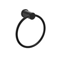 Moen YB6386BL Summit Towel Ring in Matte Black Finish