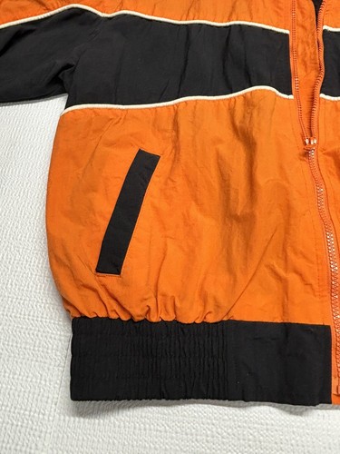 VTG Chase Authentics Orange Tony Stewart Jacket Signed by Tony Stewart on Back - Picture 5 of 19