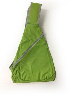 GREEN SINGLE SHOULDER STRAP SINGLE POCKET