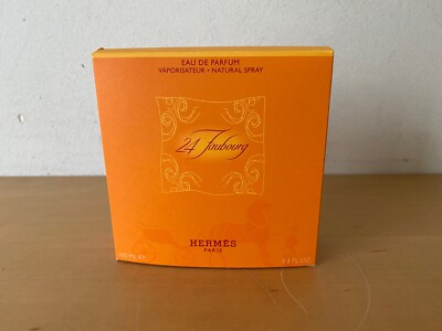 Hermès 24 Faubourg - Schachtel Pappe Cardboard Box - Empty Leer - 12 x 4´ 5 CM