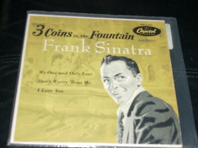 FRANK SINATRA 3 coins in the fountain ( jazz ) 7'' EP 