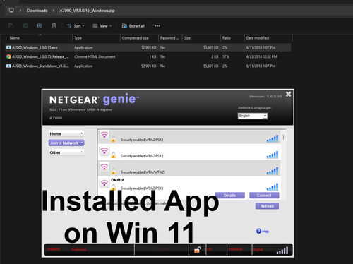 Netgear Nighthawk AC1900 A7000 Dual Band USB 3.0 WiFi Adapter *PRZETESTOWANY na Win 11 * - Zdjęcie 11 z 11