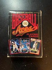 1992 BASEBALL ACES PLAYING CARDS - US PLAYING CARDS