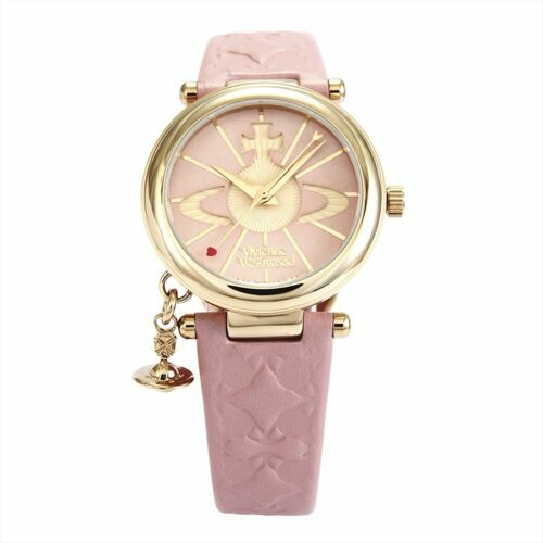 Vivienne Westwood Swatch 9 Wristwatch Black x Gold Leather Vivienne Westwood Swatch 9 Wristwatch Black x Gold Leather