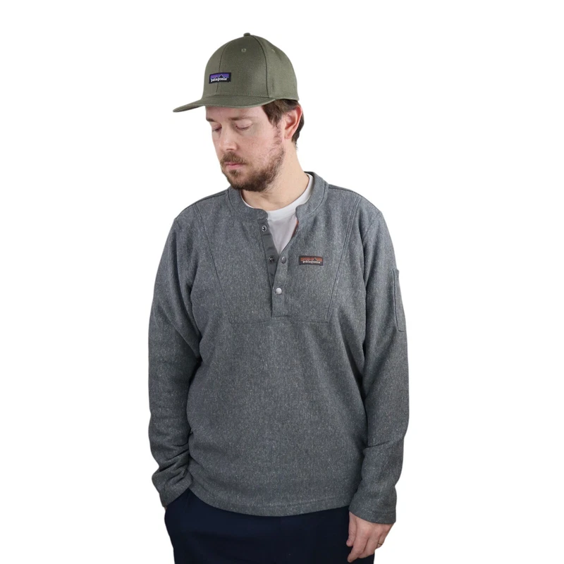 patagonia work snap-t pullover fleece spring sweatshirt jacket