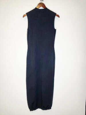 FENDI Roma Black Mock Turtle-neck Sleeveless Sweater Knit Dress 10 US = IT 46 | eBay FENDI Roma Black Mock Turtle-neck Sleeveless Sweater Knit Dress 10 US = IT 46 | eBay