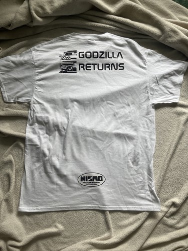 Nissan GTR-34 Godzilla Tee Shirt (Size L) - Picture 2 of 5