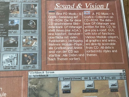 Sound & Vision From Nightshift CD - ROM - Amiga / Commodore / PC/Mac ROM, New - Picture 4 of 7