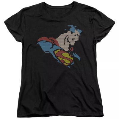 Superman ''Lite Brite Superman'' Women's T-Shirt