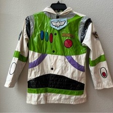 Disney Store Toy Story Buzz Lightyear Rain Coat Jacket kids 10