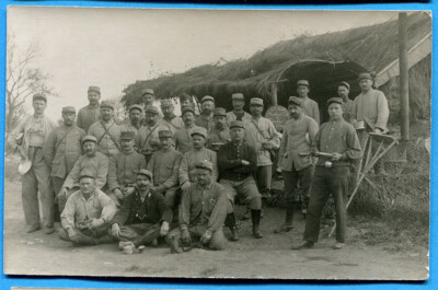 AK Foto: 40. Territoriales Infanterieregiment - Restaurant des Taubes