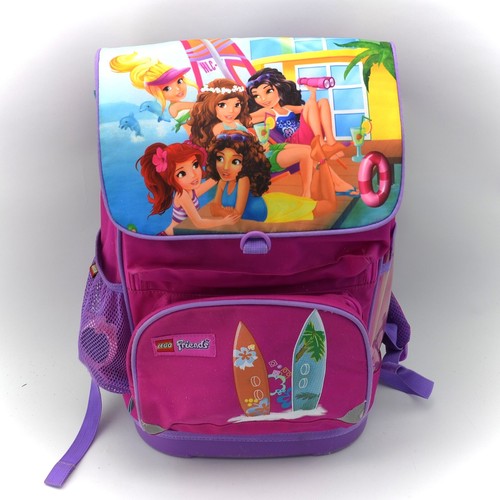 Mochila Escolar Original Edición Limitada LEGO Friends Beach House Rosa - Imagen 2 de 10