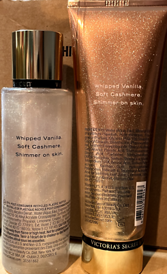 Victoria's Secret Bare Vanilla Shimmer Fragrance Mist 8.4oz
