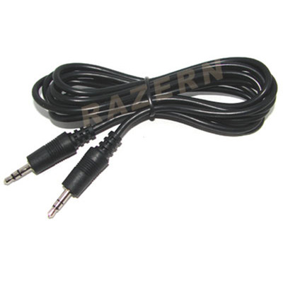 6 ft 3.5mm 1/8 miniplug AUX auxiliary audio input cable