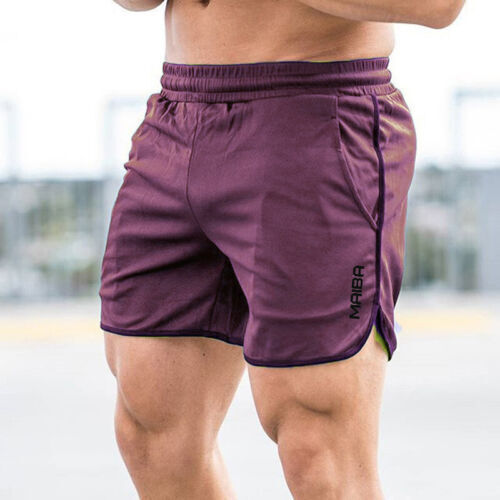 Herren Sport Training Bodybuilding Shorts Training Fitness Laufen Fitnessstudio kurze Hose - Bild 18 von 20
