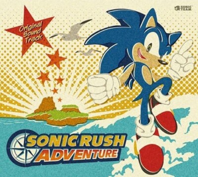 Sonic Rush Adventure Original Soundtrack CD Sonic The Hedgehog Tracking Japan