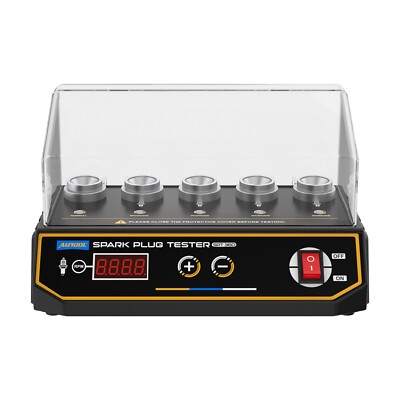 AUTOOL Spark Plug Tester Ignition Diagnostic 5Hole Height Adjustable 200~9000RPM
