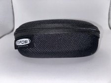 Tifosi Sunglasses Case Zippered Hard Shell W Lenses And Tools.