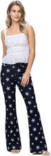 Judy Blue High Waist Star Print Flare Jeans  ...