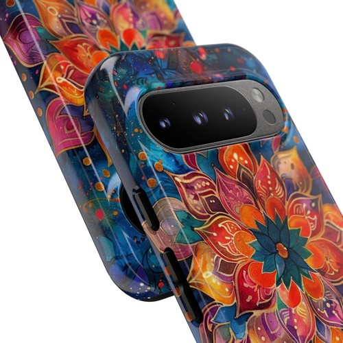 Mandala Flower Watercolor Phone Case for iPhone, Samsung Galaxy, Pixel - 第 230/256 張圖片