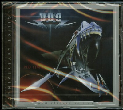 U.D.O. No Limits Anniversary Edition remaster CD new Accept udo