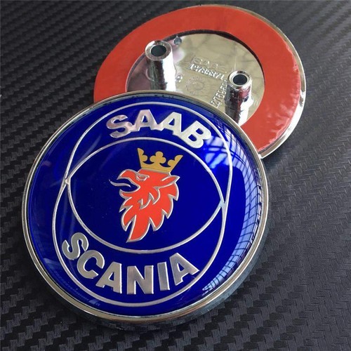 Saab Scania Badge Rear Boot Trunk Badge Emblem 93 9-3 95 9-5 2003-2010  - Afbeelding 1 van 1