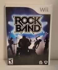 Rock Band (Nintendo Wii, 2008) Complete W/ Manual CIB