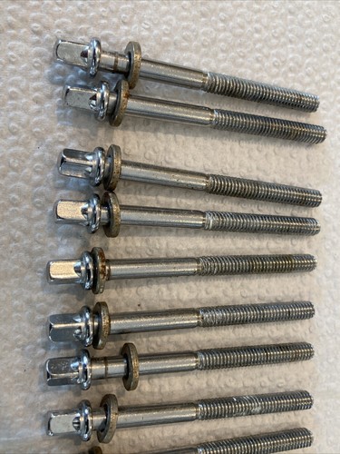 (16) VINTAGE 1980's TAMA SUPERSTAR IMPERIALSTAR FLOOR TOM DRUM TENSION RODS NICE - Picture 6 of 9